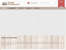 Tablet Screenshot of cuevasgranada.com
